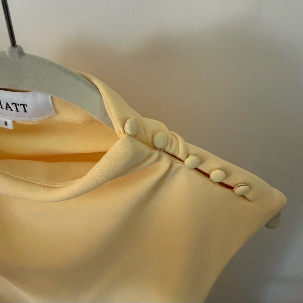 Elliatt Nola Gown Butter Yellow - Picture 4 of 7